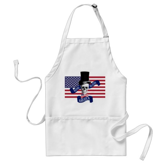 Amerikaanse vlag standaard schort (Voorkant)