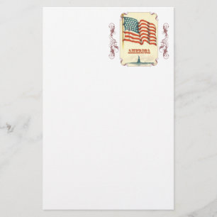  Amerikaanse Vlag Stationery Briefpapier