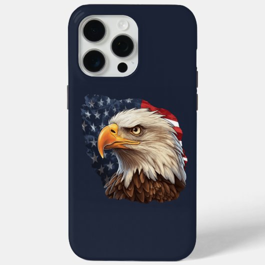 Amerikaanse Vlag Steenarend Case-Mate iPhone Case (Achterkant)