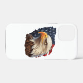 Amerikaanse Vlag Steenarend Case-Mate iPhone Case (Achterkant (horizontaal))