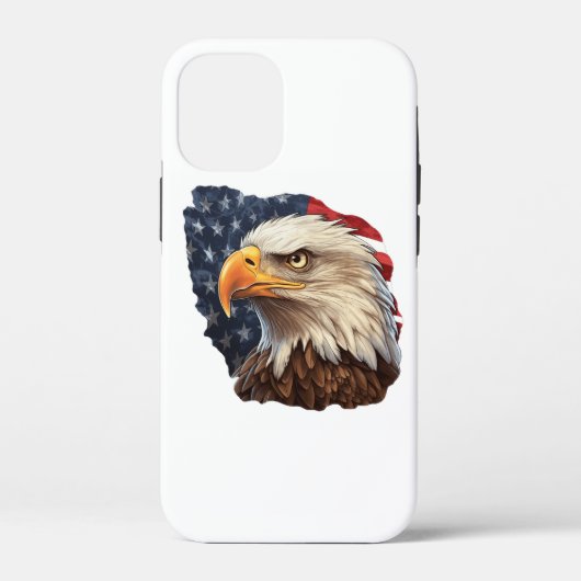 Amerikaanse Vlag Steenarend Case-Mate iPhone Case (Achterkant)