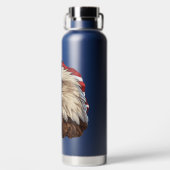 Amerikaanse Vlag Steenarend Waterfles (Achterkant)