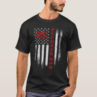  Amerikaanse vlag - Stembleem T-shirt