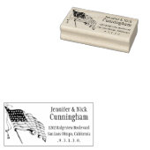  Amerikaanse vlag Stempel van terugzendadres (Gestempeld)