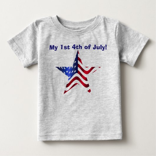Amerikaanse Vlag Ster 1e 4e Juli (Voorkant)