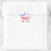 Amerikaanse vlag ster sticker (Tas)