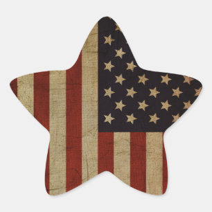  Amerikaanse vlag Ster Sticker