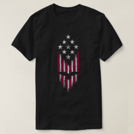 Amerikaanse vlag sterren en adelaar t-shirt