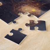 Amerikaanse vlag - Sterren en strepen - Bald Eagle Legpuzzel (Zijkant)