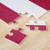 Amerikaanse vlag sterren en strepen legpuzzel (Zijkant)