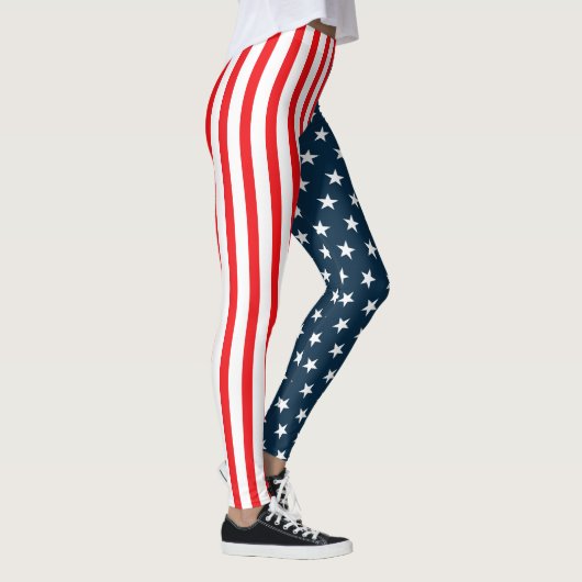 Amerikaanse vlag | Sterren en stripes Leggings (Rechts)