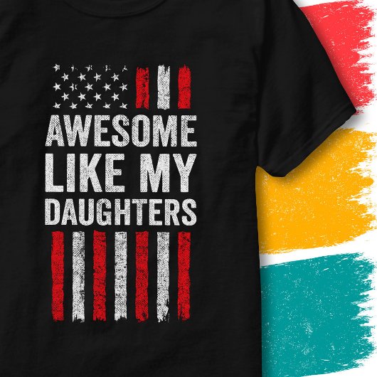 Amerikaanse vlag sterren geweldig net als mijn doc t-shirt