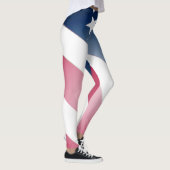 Amerikaanse vlag, sterren op blauwe, rode en witte leggings (Rechts)