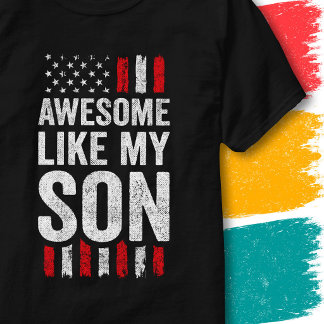 Amerikaanse Vlag Sterren Strepen Geweldig Net Als T-shirt