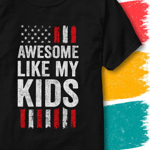 Amerikaanse Vlag Sterren Strepen Geweldig Net Als  T-shirt