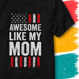 Amerikaanse Vlag Sterren Strepen Geweldig Net Als  T-shirt
