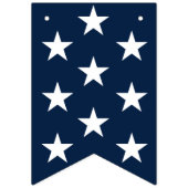 Amerikaanse vlag sterren strepen rood wit blauw Bu Vlaggetjes (Tweede vlag)