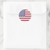 Amerikaanse vlag sticker (Tas)