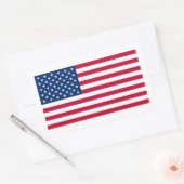 Amerikaanse vlag Sticker (Envelop)