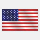 Amerikaanse vlag Sticker (Voorkant)