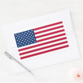 Amerikaanse vlag Sticker (Envelop)