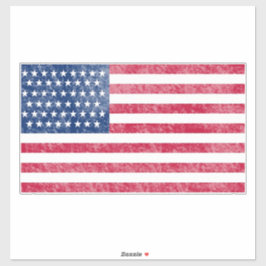 Amerikaanse vlag sticker