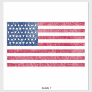 Amerikaanse vlag sticker