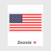 Amerikaanse vlag sticker (Vel)