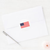 Amerikaanse vlag Sticker (Envelop)