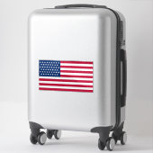 Amerikaanse vlag sticker (Koffer)