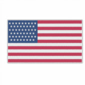 Amerikaanse vlag sticker (Voorkant)