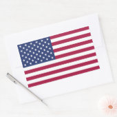 Amerikaanse vlag Sticker (Envelop)