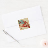  Amerikaanse vlag Sticker (Envelop)