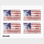 Amerikaanse vlag Sticker (Vel)