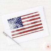 Amerikaanse vlag Sticker (Envelop)