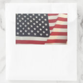 Amerikaanse vlag Sticker (Tas)