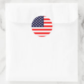 Amerikaanse vlag Sticker (Tas)