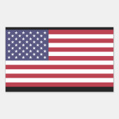 Amerikaanse vlag Sticker (Voorkant)