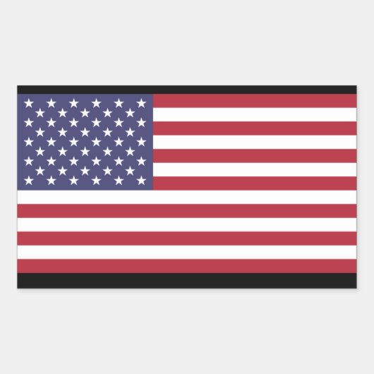 Amerikaanse vlag Sticker (Voorkant)