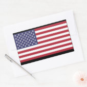 Amerikaanse vlag Sticker (Envelop)