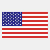 Amerikaanse vlag Sticker (Voorkant)