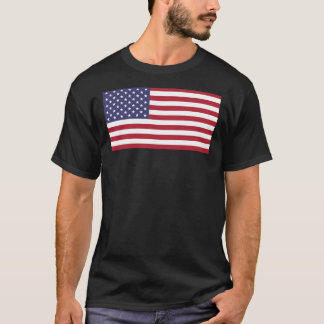 Amerikaanse vlag Sticker T-shirt