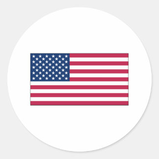 Amerikaanse vlag sticker vellen