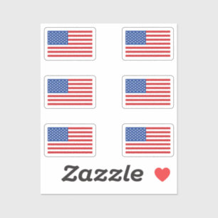 Amerikaanse vlag Stiker Sticker