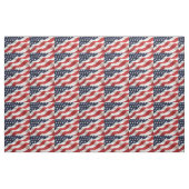 Amerikaanse vlag stof (Fat Quarter)