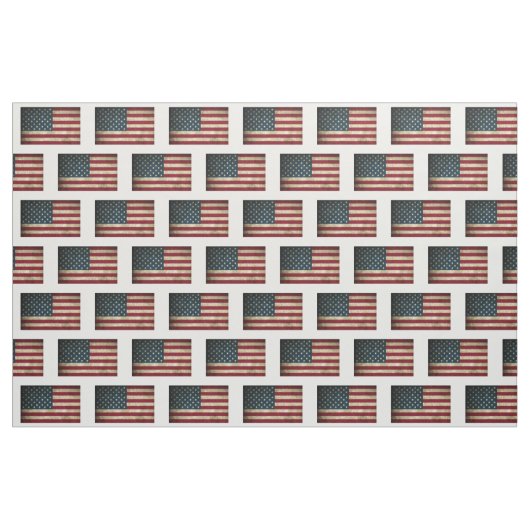 Amerikaanse vlag stof (Fat Quarter)