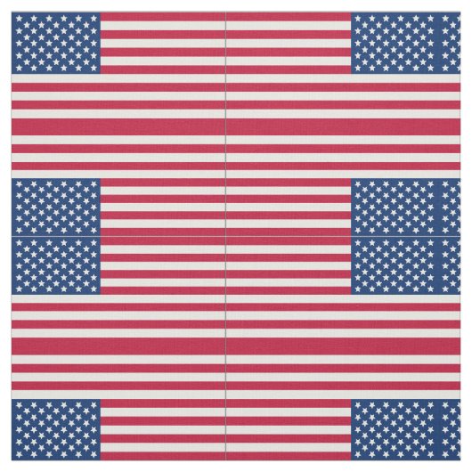 Amerikaanse vlag stof (Swatch)
