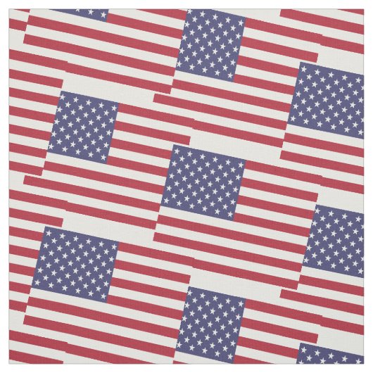 Amerikaanse vlag stof (Swatch)