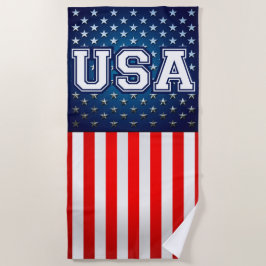 Amerikaanse vlag strandlaken