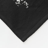 Amerikaanse vlag strijd leukemie strijder bewustzi fleece deken (Hoek)